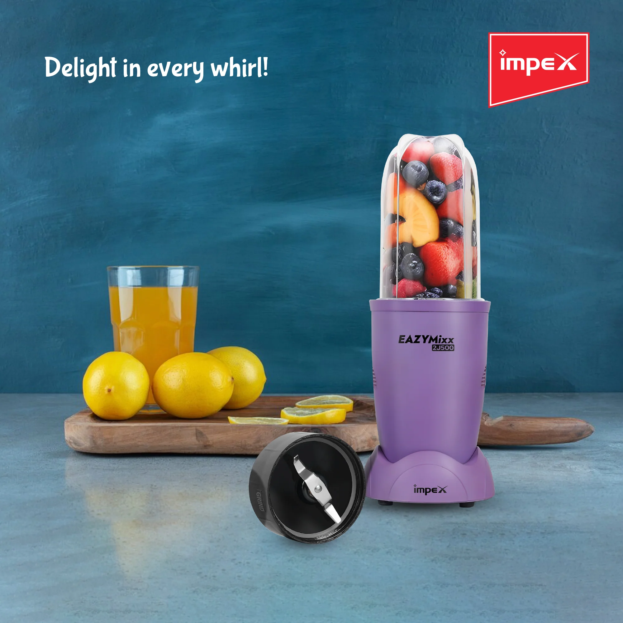 Impex Blender (EAZYMIXX 2J500) Lavender - Image 3