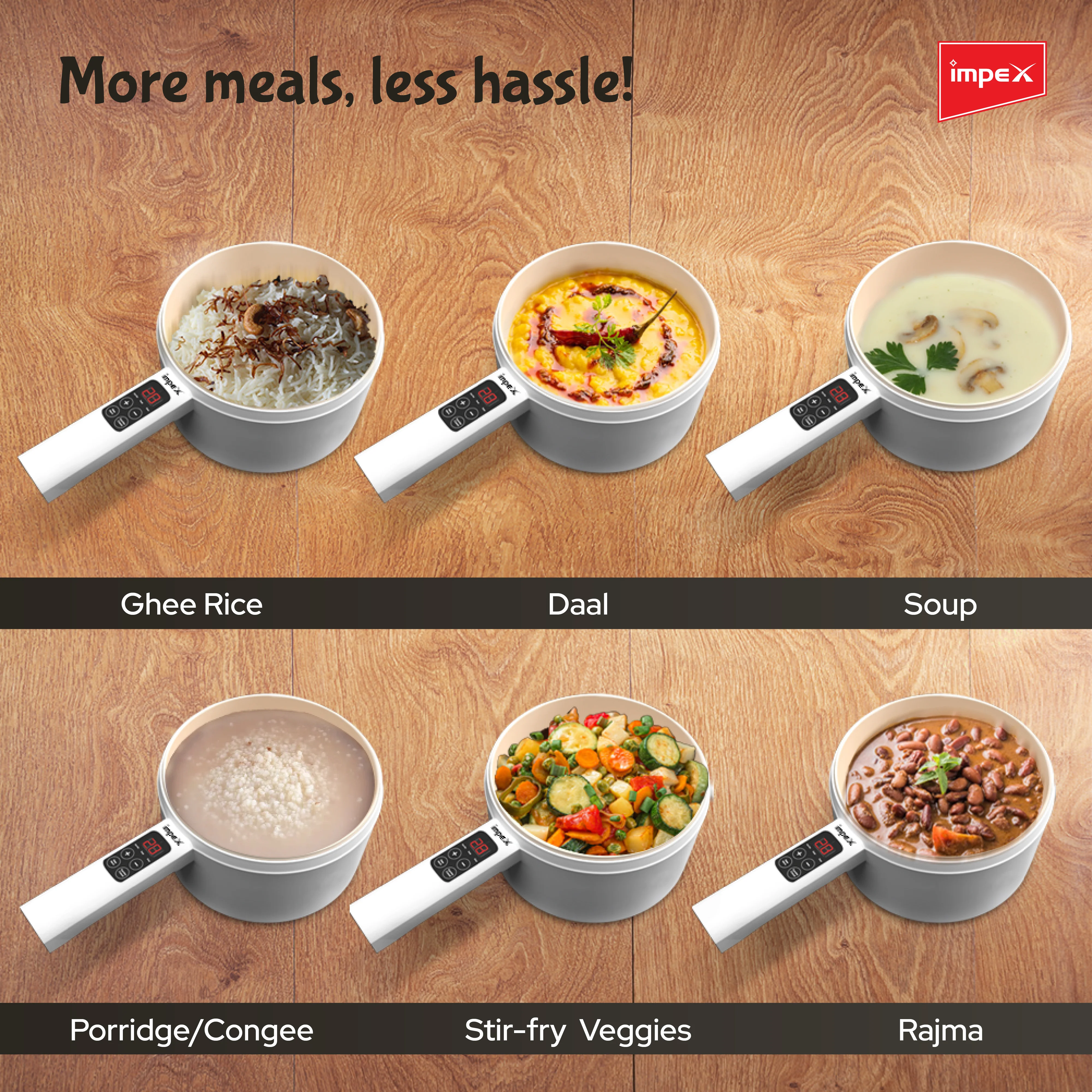 Impex Multi Functional Electric Pan ( Magic Pan WS18 ) - Image 8