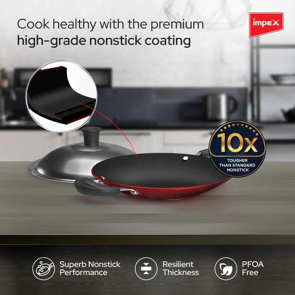 Impex Non-Stick Aluminium Appachatty  IAC 2030 - Image 3