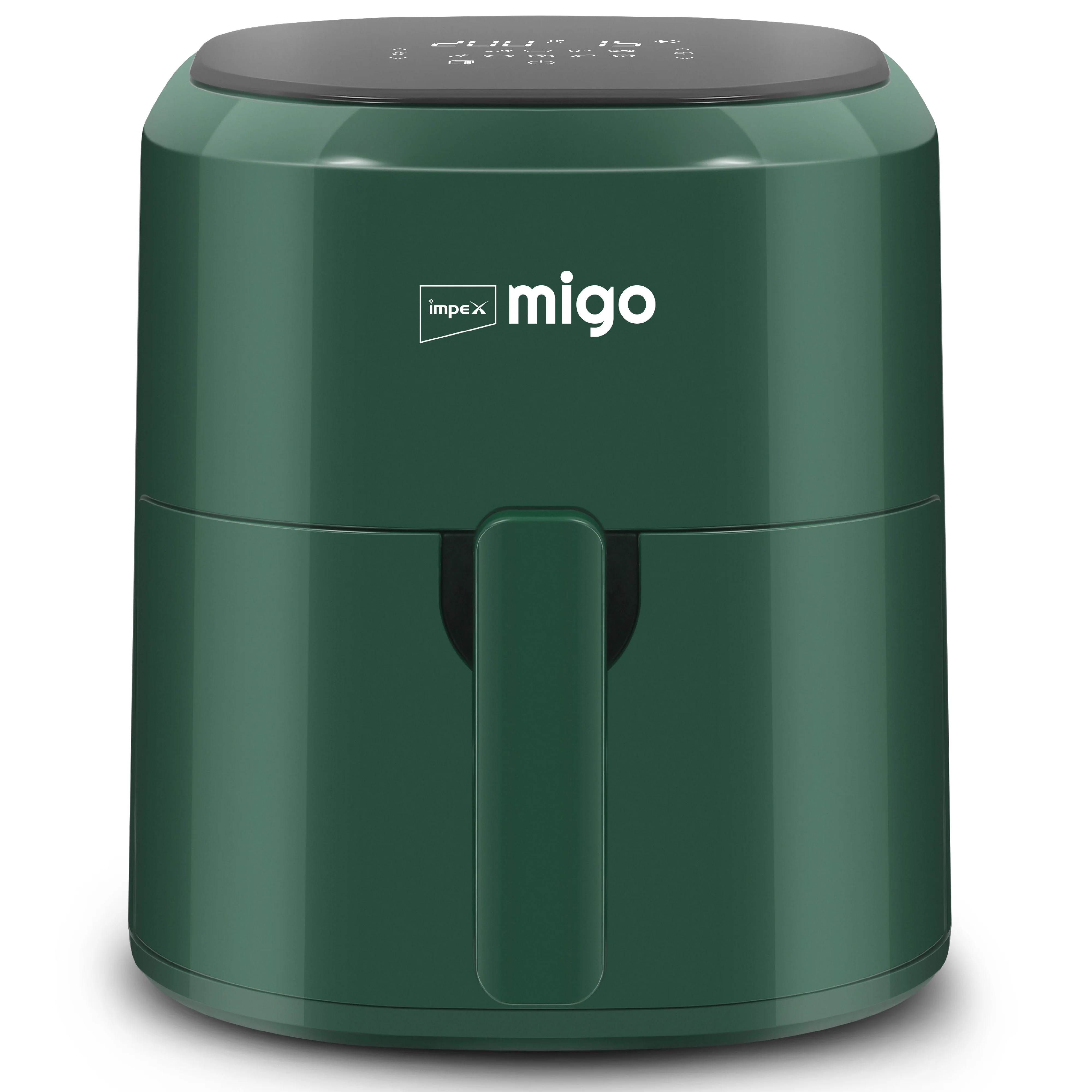 Impex Migo Digital Air Fryer 10 in 1 Airfryer, 1200 W Oil-free Cooking 4.5 L Instant Electric Air Fryer for Home Auto Cut Off, Fry, Grill, Roast, Steam, and Bake 2 Years Warranty (Green) - Image 5