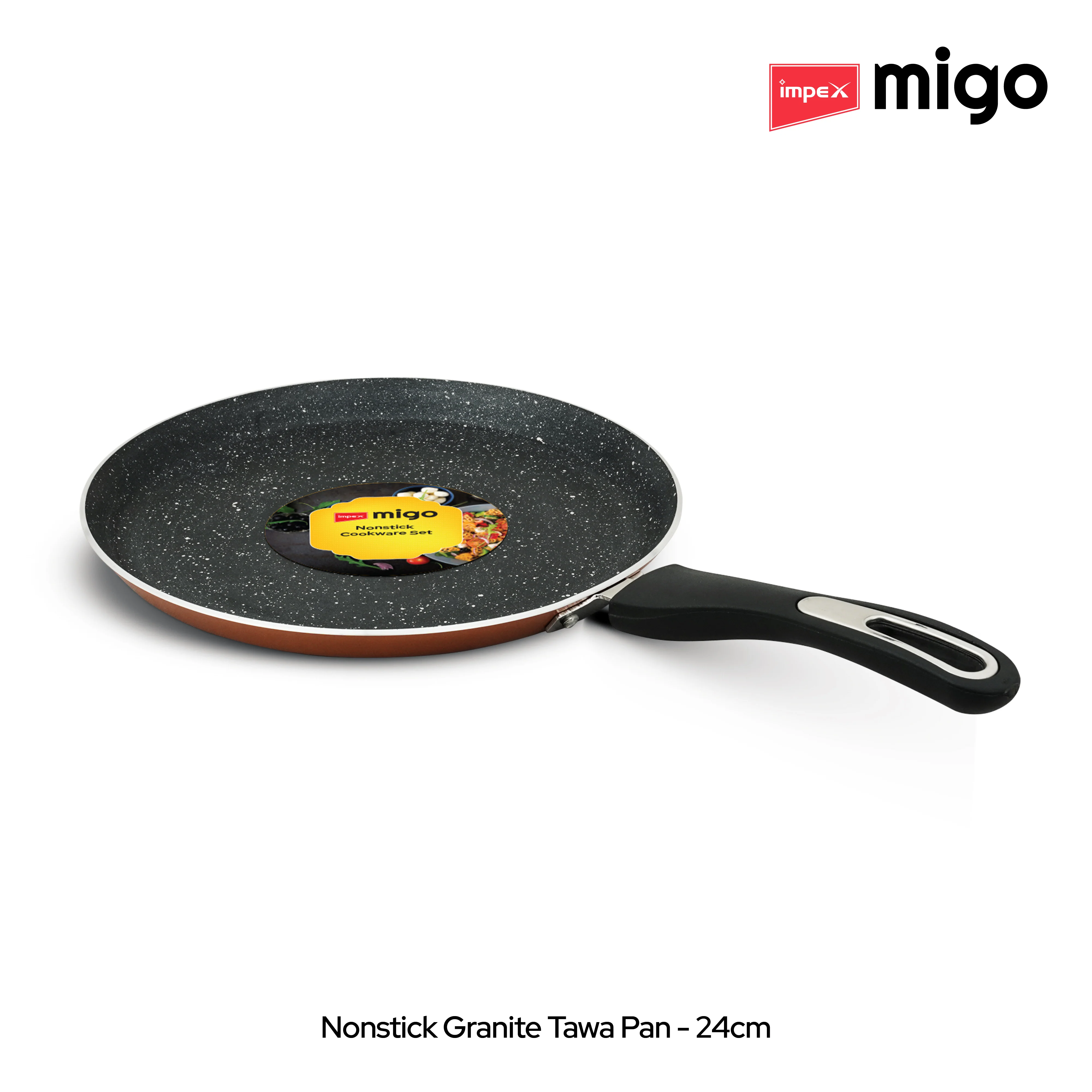IMPEX Migo Nonstick Granite 4 Pcs Festival Gift Set FKT(Cu), 5-Layer Super Granite Induction Bottom - Image 10