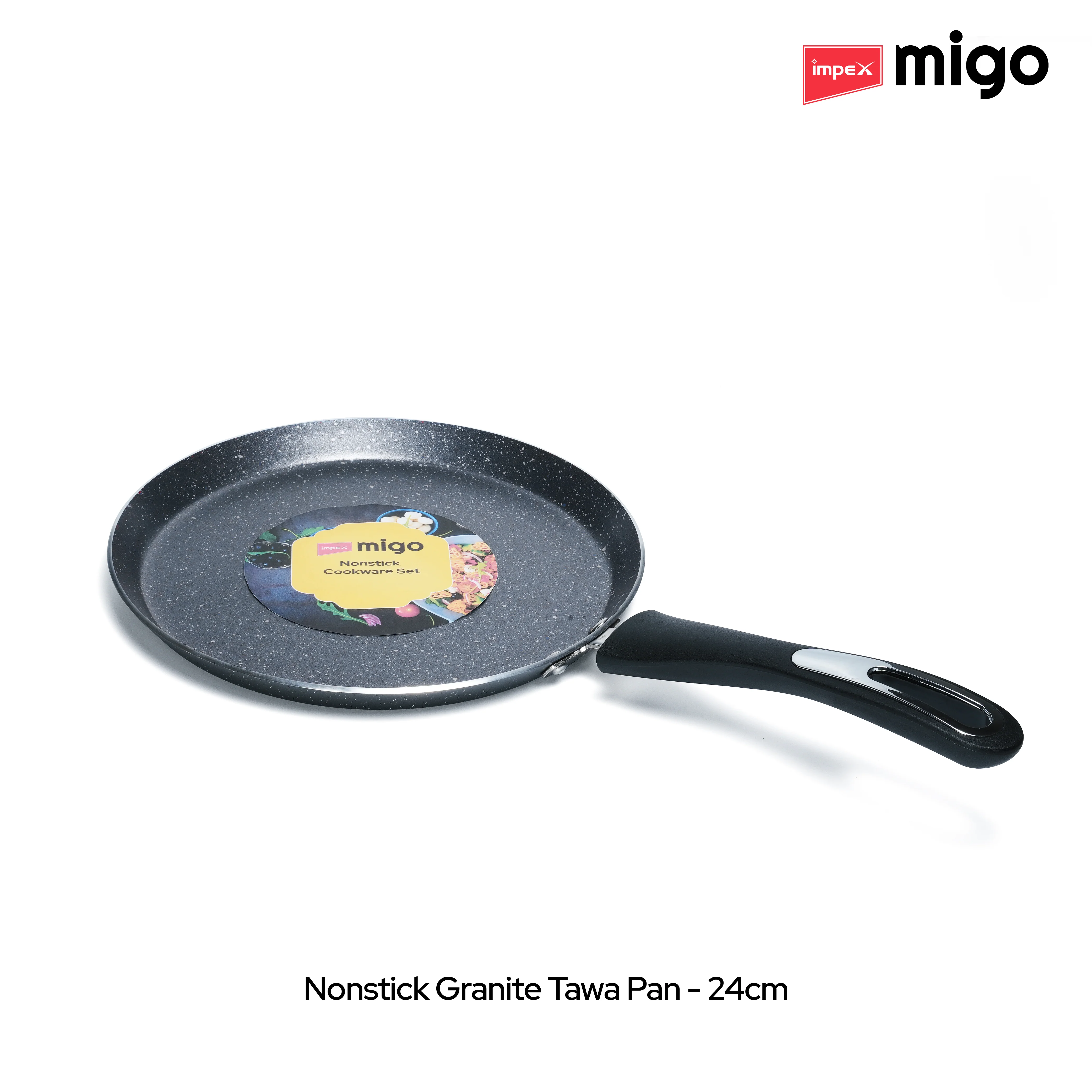 IMPEX Migo Nonstick Granite 4 Pcs Festival Gift Set FKT(G), 5-Layer Super Granite Induction Bottom - Image 9