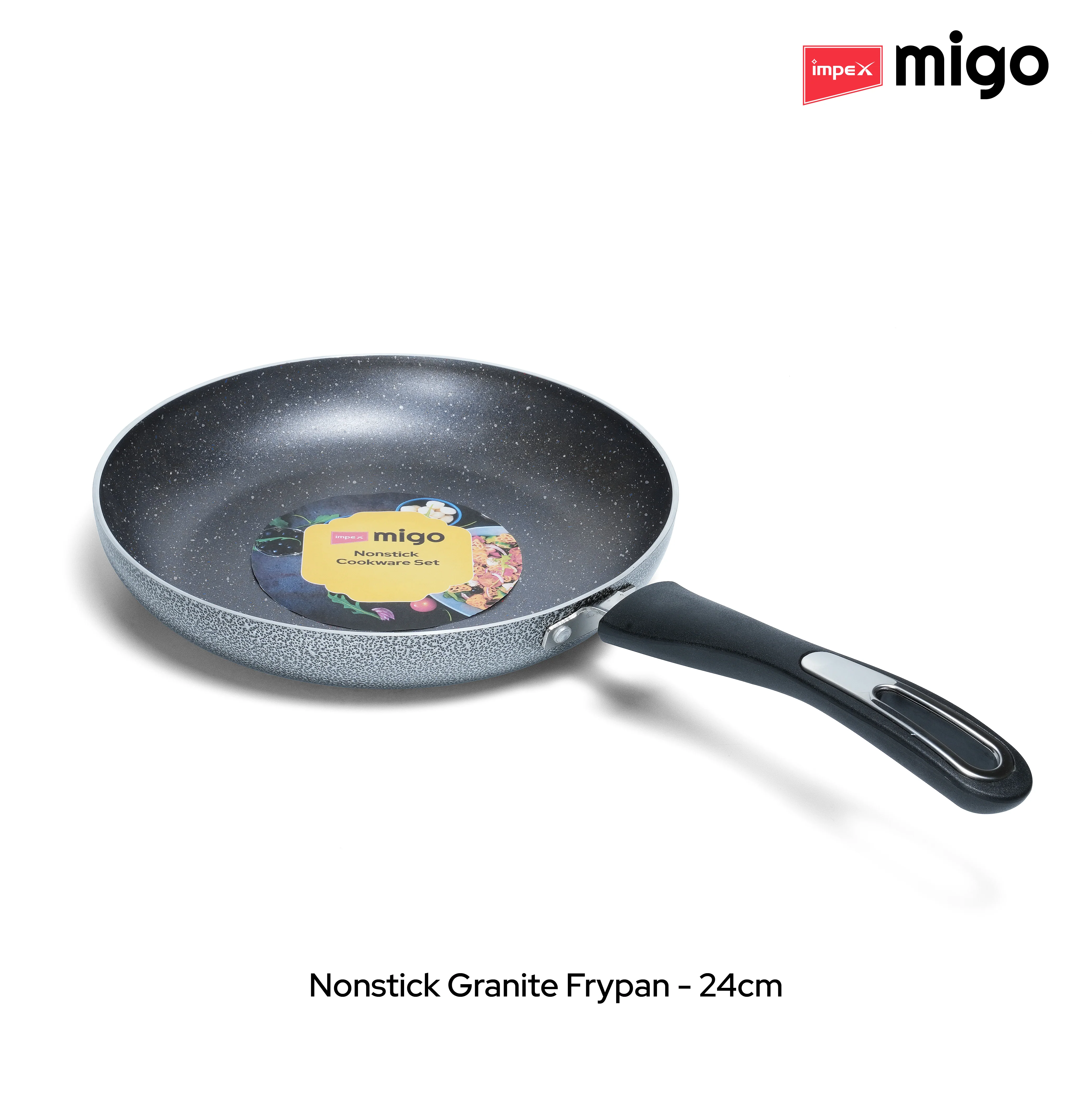 IMPEX Migo Nonstick Granite 6 Pcs Festival Gift Set MFKT(6), 5 Layer Super Granite Induction Bottom - Image 7