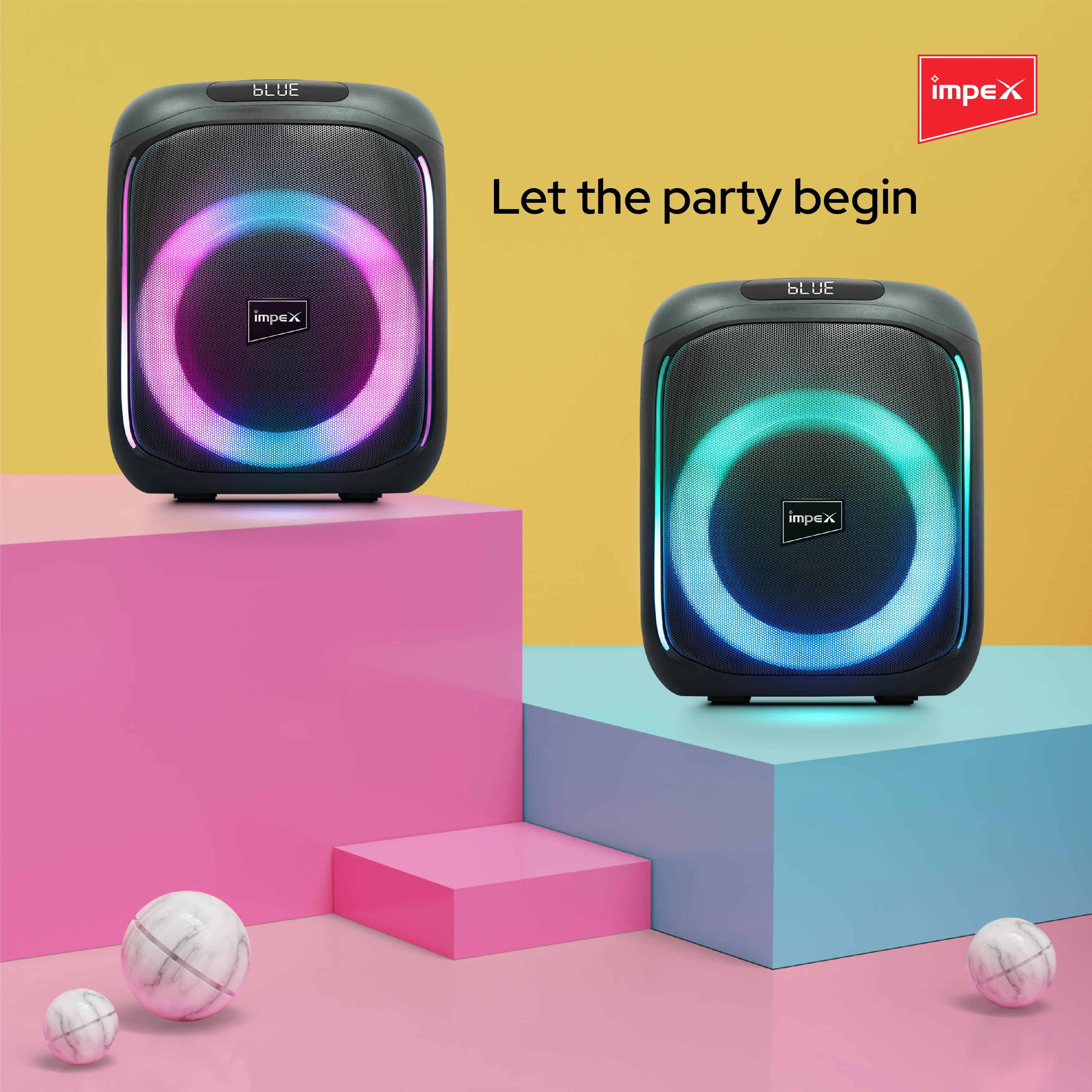 Impex Party Speaker G-Bang G500 Portable Speaker, 1 Year Warranty(Black) - Image 6