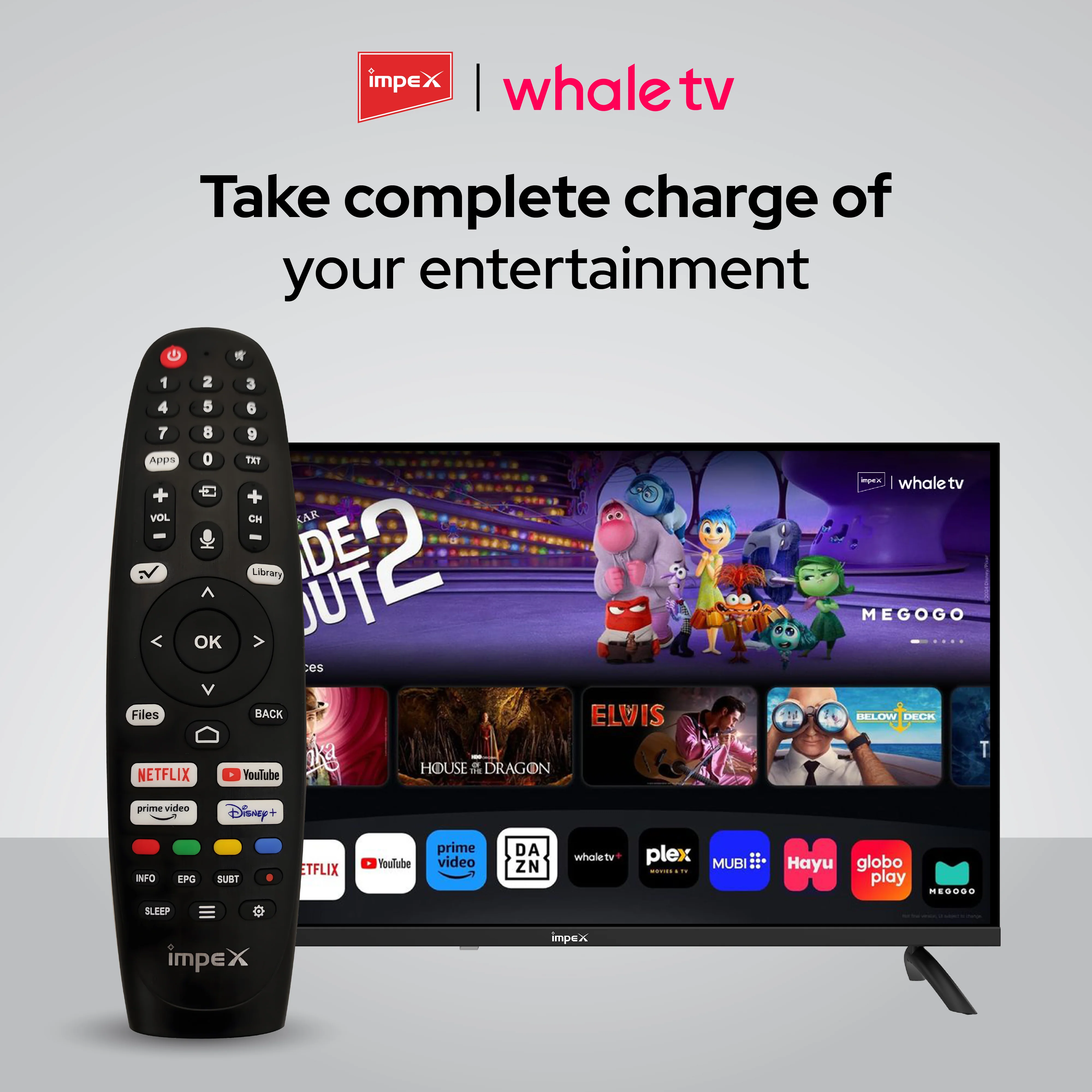 Impex WIOS Whale Series 32-inch HD QLED Smart TV (WIOS 32A2QSK1) with HDR10, Dolby Audio, and 3-Year Warranty (Black) - Image 6