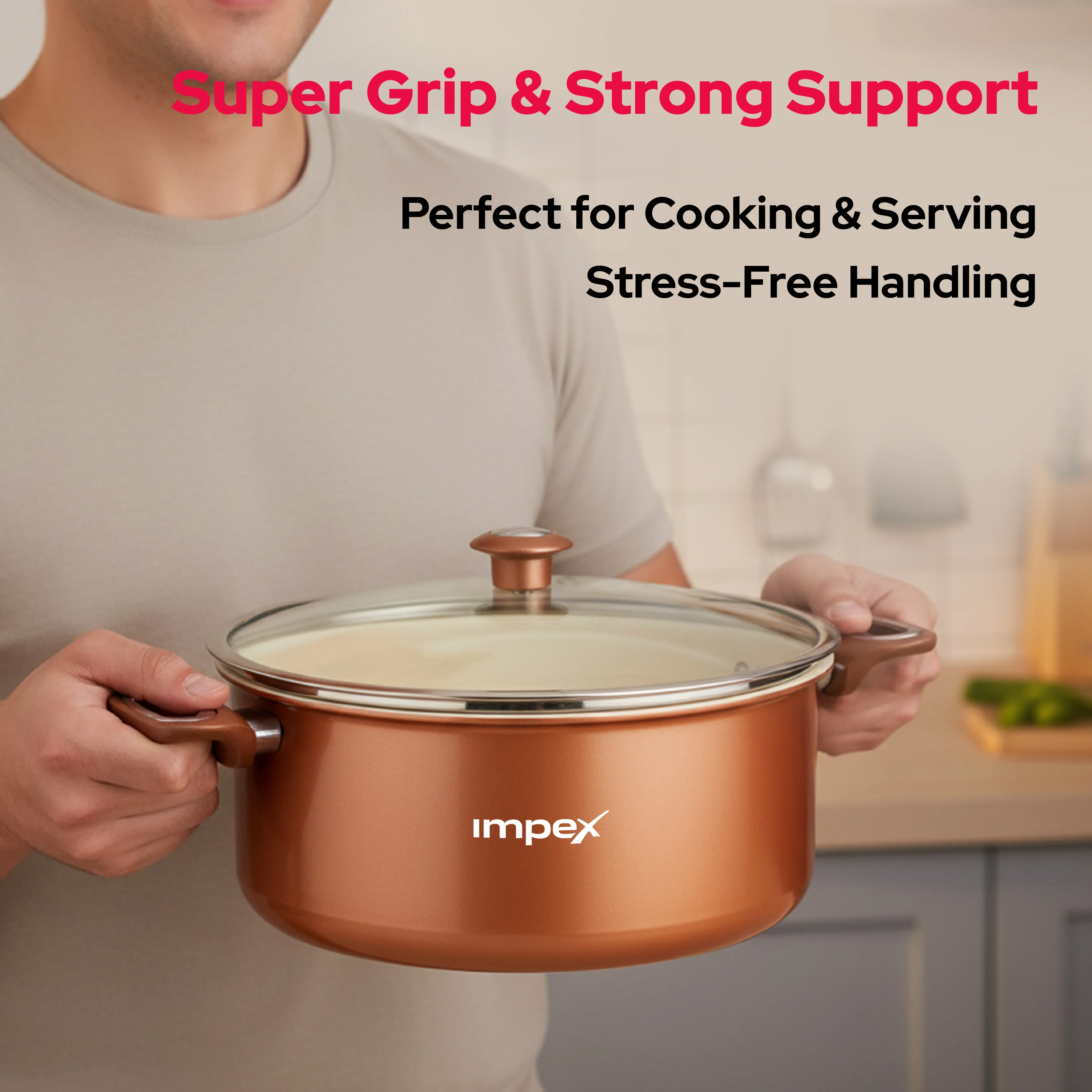 Trucera 8L Ceramic Biriyani Pot | Induction, Non-Stick | 2 Year Warranty - Image 6